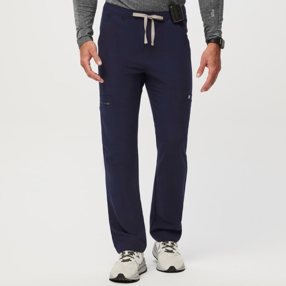 Figs Cairo Cargo Scrub Pants Navy Size L/T